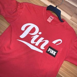 Long sleeve PINK tee